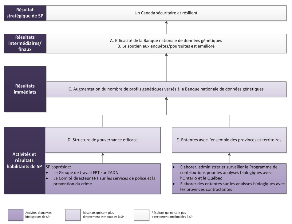 Modèle logique du programme