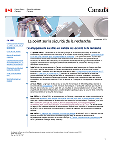 Le point sur la sécurité de la recherche - février 2022
