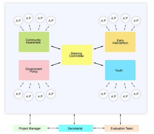 Community Solution to Gang Violence Organizational Structure