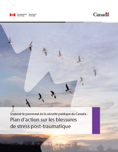 Photo de la couverture du Plan d’action sur les blessures de stress post-traumatique