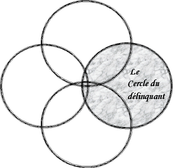 Le cercle du délinquant