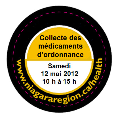 Collecte des médicaments d'ordonnance Autocollant