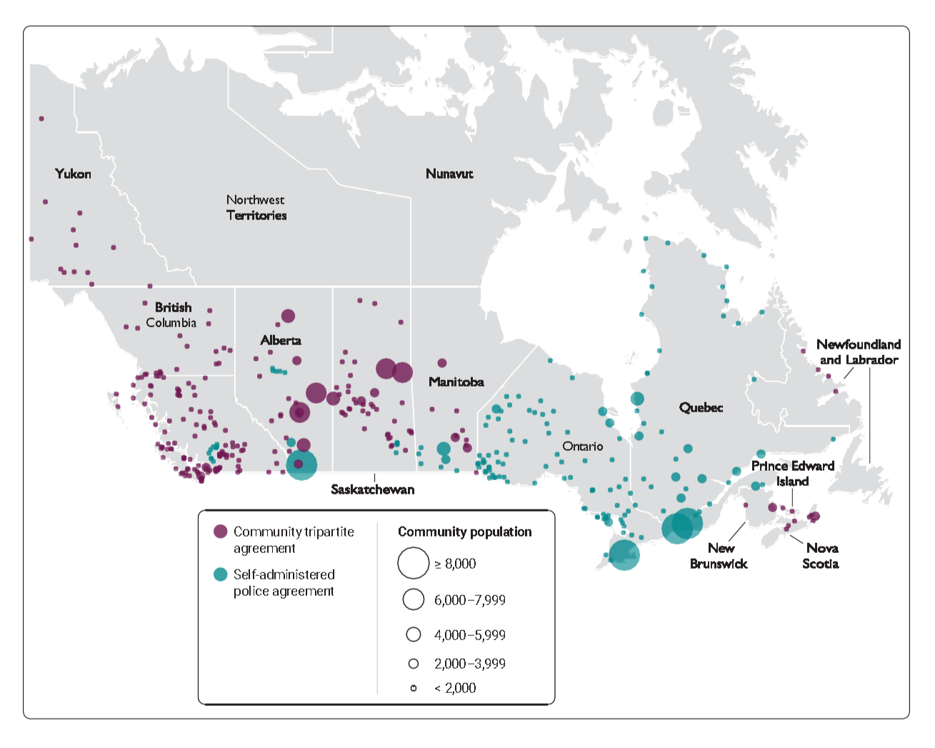 Exhibit 3.1&mdash; Community tripartite agreements and self-administered police service agreements in Canada